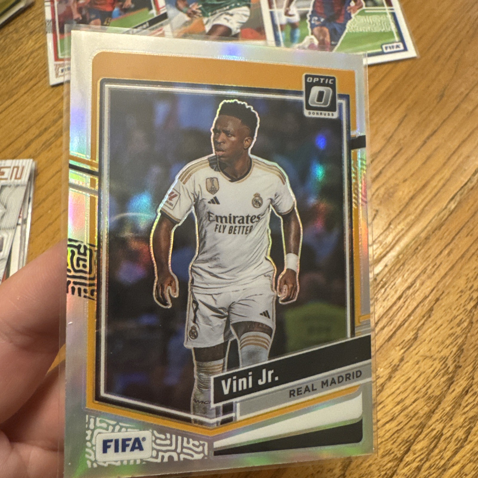 2023-24 Donruss #119 Vini Jr. Optic Holo
