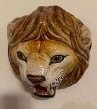 Ceramic Lion Wall Art