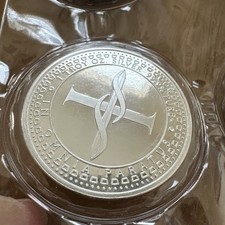 1 Troy Oz Silver 99.9% Pure In Omnia Paratus Scottsdale Silver Coin 96.00 per troy oz