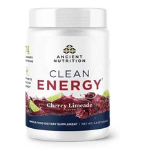 Ancient Nutrition Clean Energy Strawberry Kiwi, 30 Servings