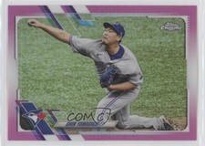 2021 Topps Chrome Pink Refractor Shun Yamaguchi #15 3bz