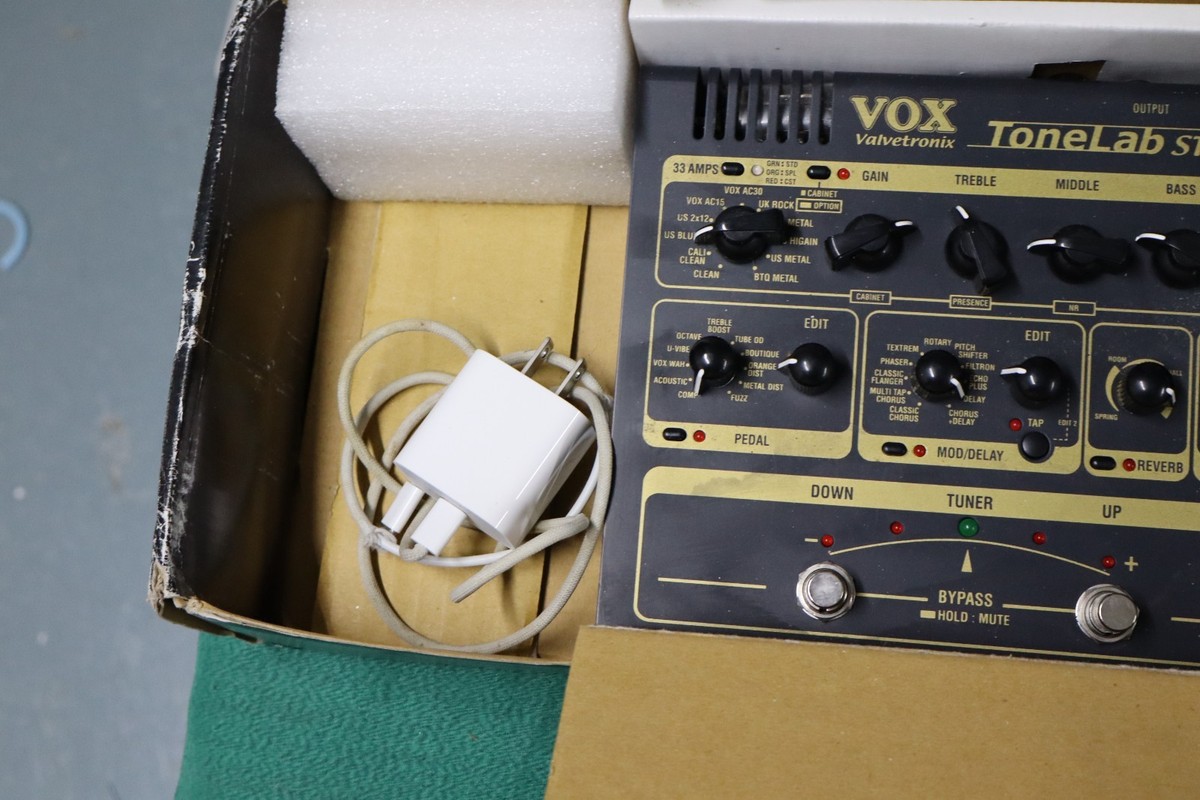 ギター VOX ToneLab ST DISC Vox Valvetronix ToneLab ST Guitar Pedal at Gear4music