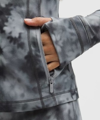 NWT Lululemon Define Jacket Nulu, Meadow Haze Grey Multi, Size 10