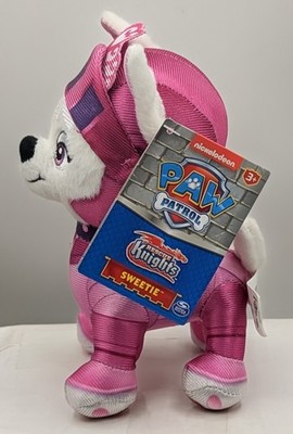SWEETIE Rescue Knights Plush Nickelodeon Paw Patrol  -  7'' Tall NEW With Tags