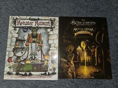 Lot 2 Childrens Books Monster Museum Sorcerers Apprentice Disney