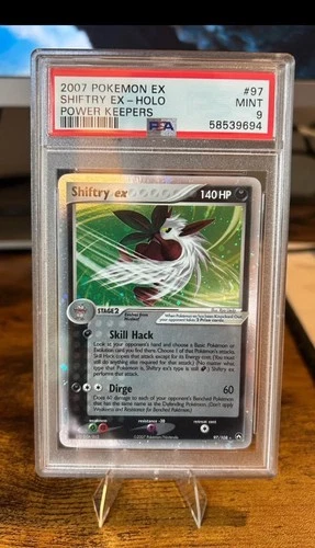 Shiftry Ex Power Keepers Ultra Rare 97/108 PSA 9