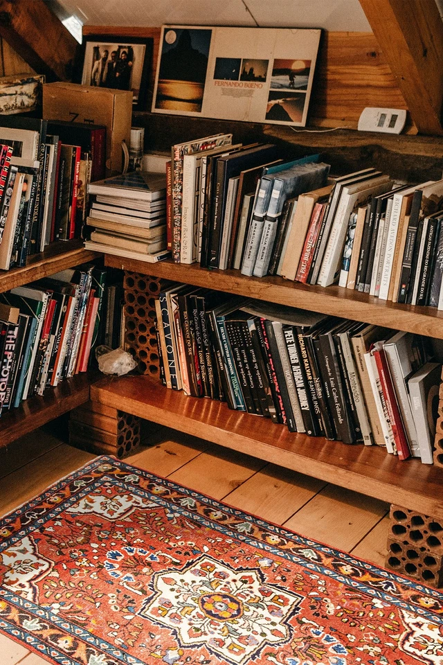 Alfombra tradicional vintage anudada a mano alfombra de lana oriental de 3'5" x 5'2" Foto 2 de 4