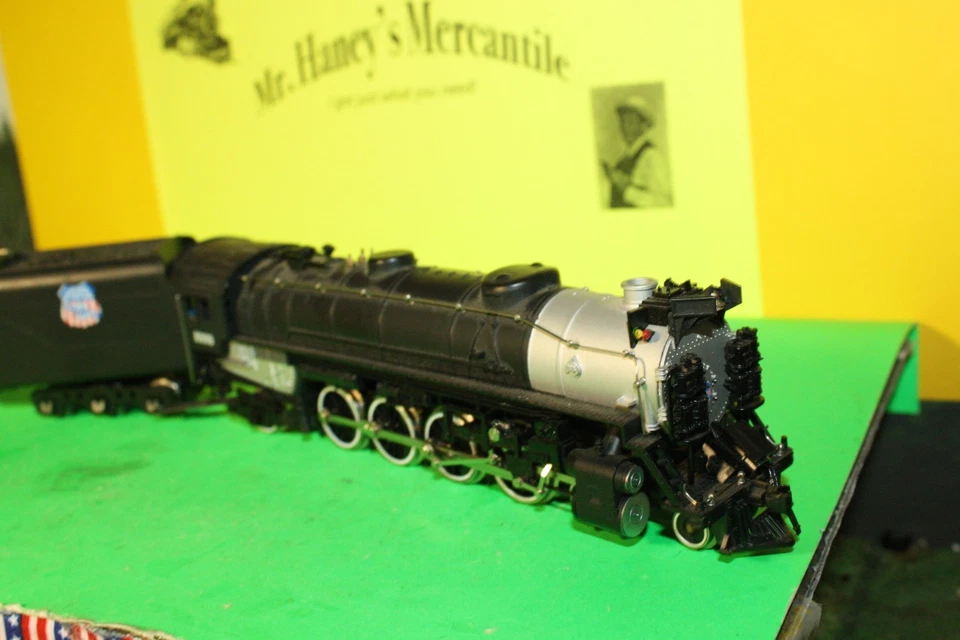Locomotora Union Pacific HO Meheno 4-8-2 DC/DCC funcionando #8999 y licitadora Foto 2 de 4