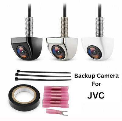 Rear View BackUp Camera For JVC KW-V40BT KWV40BT Black Silver White Kit
