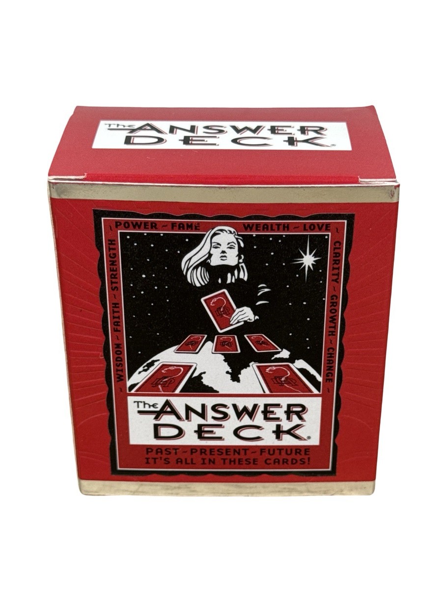 怪談 2冊セット （レア‼️） The Answer Deck 73 Prophecy Cards Mega Mini Kit by Nicholas Zann