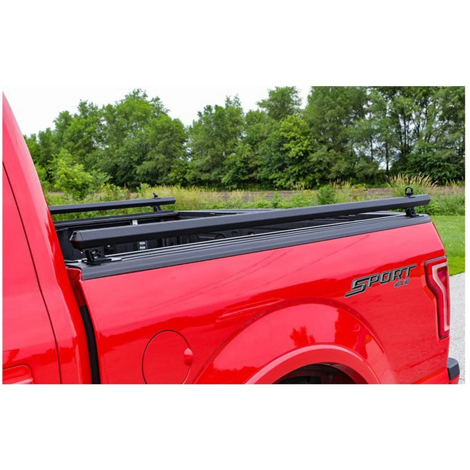 DZ99707TB Dee Zee Set of 2 Bed Rails for F150 Truck F250 F350 Styleside Pair Foto 2 de 4