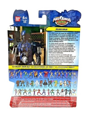 Power Rangers Dino Super Charge Villain Ninja Figure 43244 Dmg Pkg