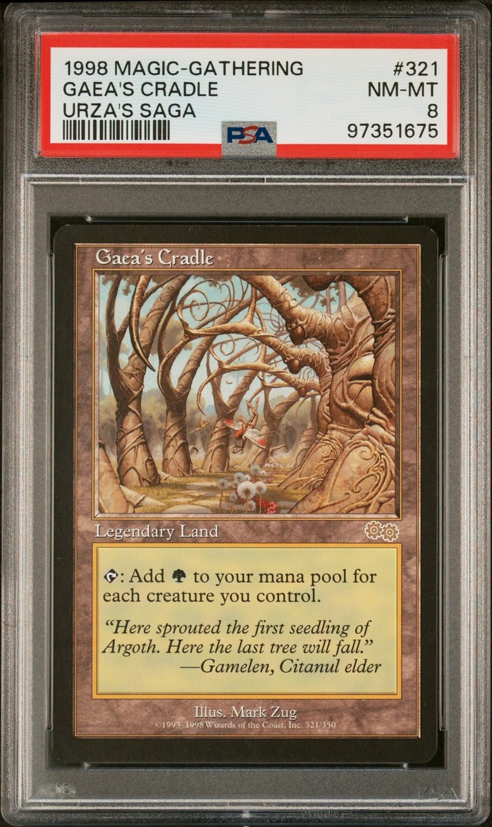 Gaea's Cradle Urza's Saga Regular for sale online | eBay