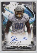 2024 Topps Inception Rookie Auto Junior Colson #RA-JUC Auto 3hd
