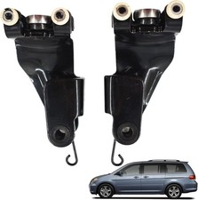 2Pcs Sliding Door Rollers Hinge Assembly Left Right Replacement for 2005-2010 EX