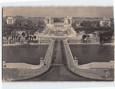 Postcard Le Pont d léna et les jardins du Palais de Chaillot Paris France