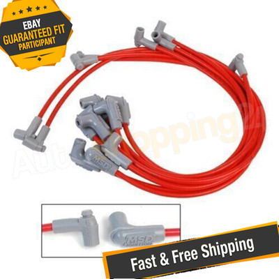 MSD 31359 Super Conductor Spark Plug Wire Set for Small Block Chevy 350 HEI