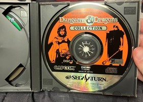 Sega Saturn Dungeon And Dragons Collection Japan Game Cib