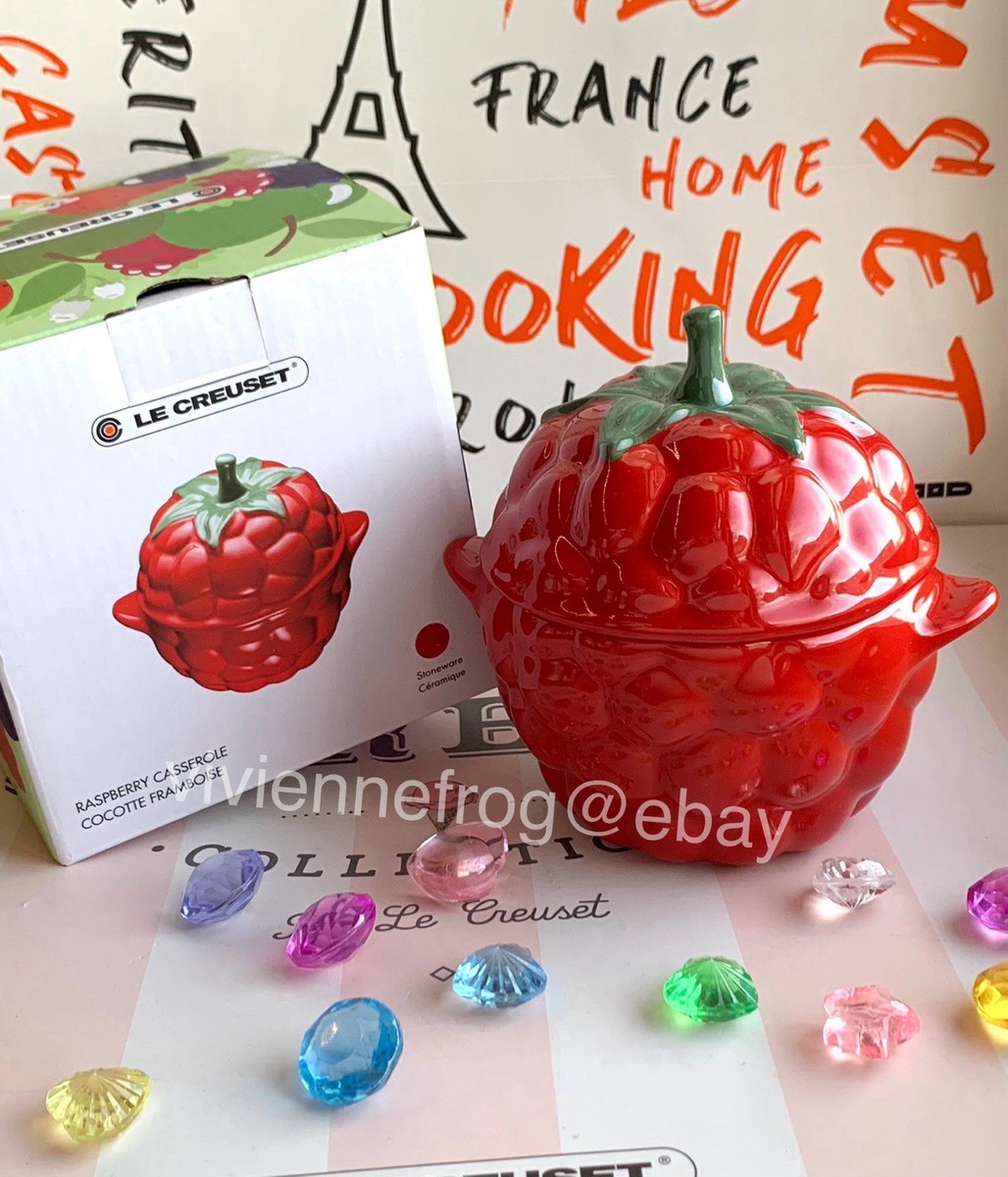 LE CREUSET FRUIT RASPBERRY BERRIES COLLECTION MINI COCOTTE PETITE