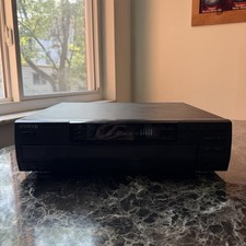 Kenwood CD-204 5 Disc CD Changer Carousel Player Vintage 90s Hi-Fi Powers On