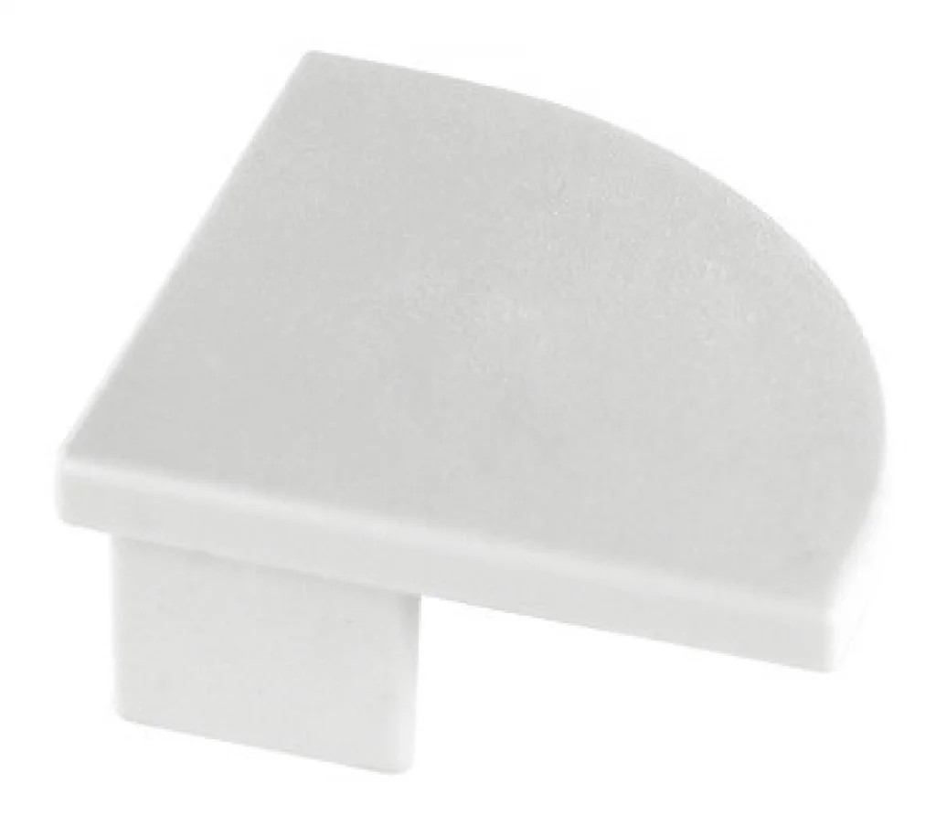 LED Tape End Cap Without Cable Entry For 20mm x 20mm Profiles Integral ILPFA182