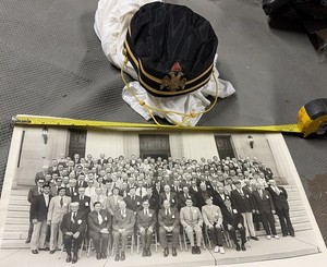 1974 Scottish Rite  32nd Degree- cap and picture-Guthrie Ok