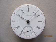 1900 WALTHAM GRADE P S BARTLETT MODEL 1883 18S 17J POCKET WATCH MOVEMENT