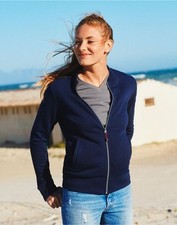 Printer Essentials Ladies Javelin Full Zip V Neck Sweatshirt