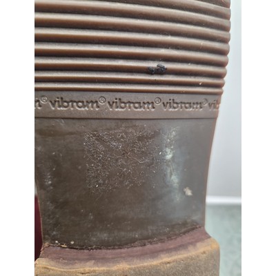 Cole Haan Mens Monk Strap in Mocha Suede Shoes Vibram  display picture 1