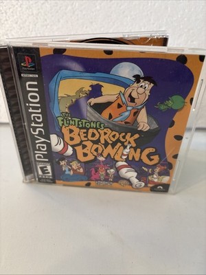 The Flintstones Bedrock Bowling (Sony PlayStation 1 PS1, 2000)