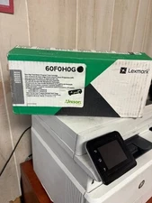 Lexmark 60F0H0G (10K) Black Toner - SEALED BOX, SMALL TEAR