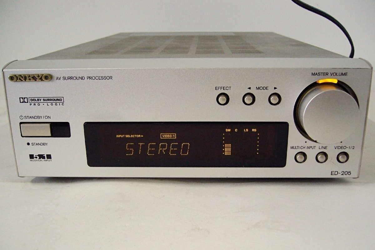 Onkyo ED-205 Surround processor 5.1ch INTEC series 58W Dolby Pro