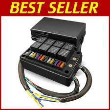 Waterproof Relay Fuse Box for Car RV Marine