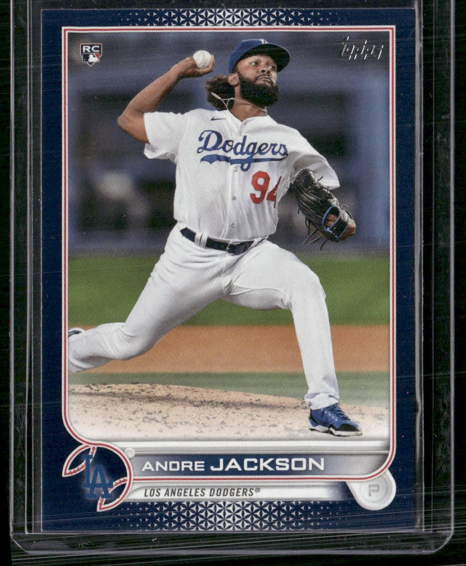 2022 Topps #258 Andre Jackson Royal Blue