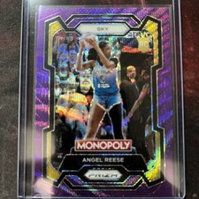 2024 Panini Prizm Monopoly WNBA #68 - Angel Reese Purple RayWave