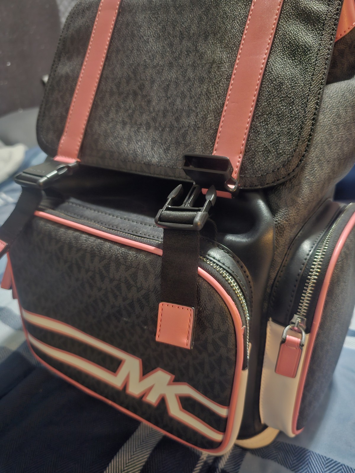 Michael Kors Cooper Graphic Logo Utility Backpack image 2