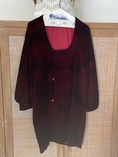 vintage 1990s velvet crepe jacket