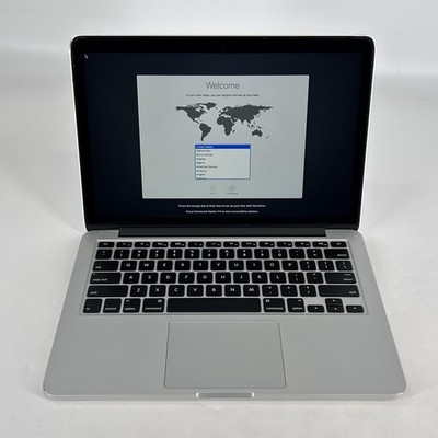 MacBook Pro Retina 13 Silver Early 2015 2.7 GHz i5 8GB 128GB SSD - FAIR