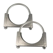 Universal Heavy Duty 4 Inch 102mm Exhaust U Bolt Clamp Stainless Steel 4"