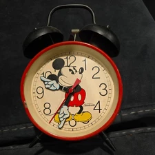 Disney Mickey Mouse Double Bell Alarm Clock