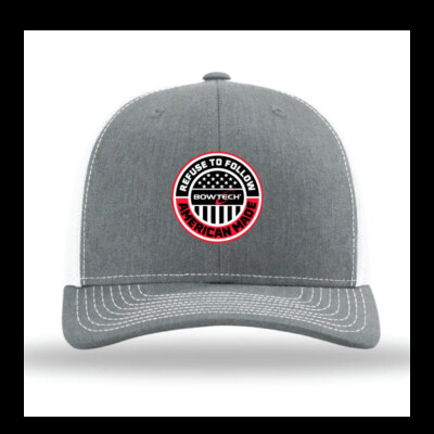 Bowtech Archery PVC Patch Hat (American Made) Heather Grey - TPVC