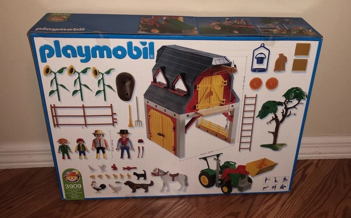 Playmobil 3909 – Ferme – Boîte Neuve, Jamais Ouverte