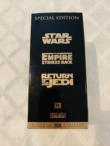 STAR WARS TRILOGIE VHS Box Set seltene THX SPECIAL EDITION Filme auf 3 VHS Bändern - Bild 6 von 6