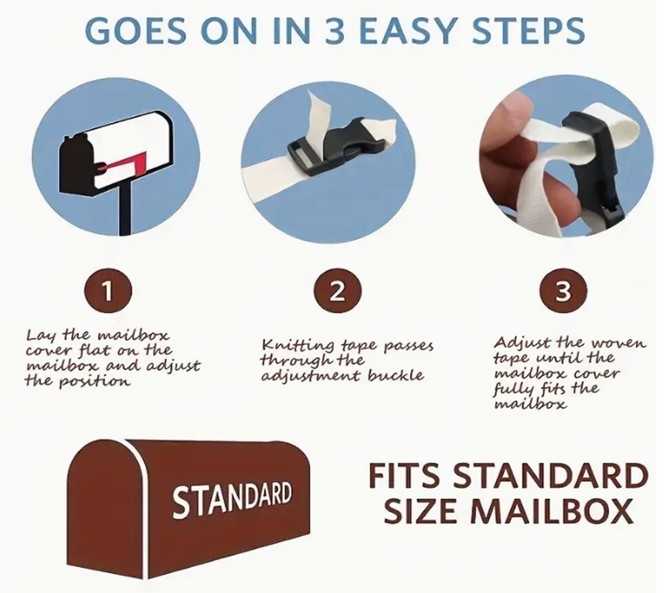 Mailbox Cover Wrap Flowers Birds Mailbox Protector Decoration Gift eBay