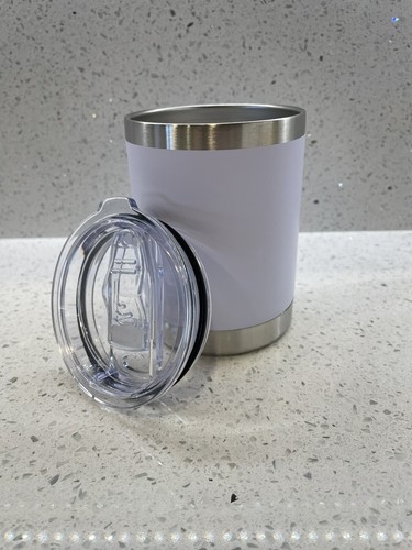 10oz Tumbler Stainless Steel Sip Lid Double Wall Vacuum Insulated Travel Bottle - Picture 2 of 3