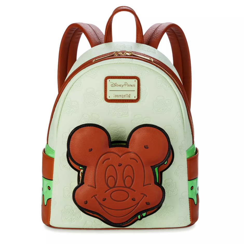 U*u様 Disney Park Loungefly リュック 2024 Mickey Mouse Ice Cream Sandwich Loungefly Mini Backpack