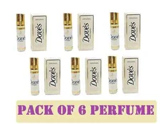 Doves Soap unisex perfume 100% Pure Natural and Undiluted long lasting pack of 6