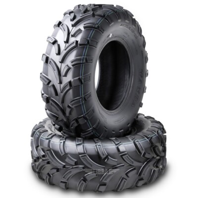 WANDA UTV ATV Tires 25x11-10 25x11x10 275/65-10 /6PR Lit Mud P373 Set 2 - 10428