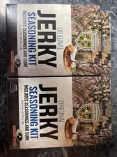 2 Gamekeeper Mossy Oak Jerky Seasoning Kit Original Up to 5lbs Meat Per Box 2oz