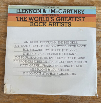 Songs Of Lennon & McCartney Various Artists 2LP Brand  NEW SEALED (1976) Beatles